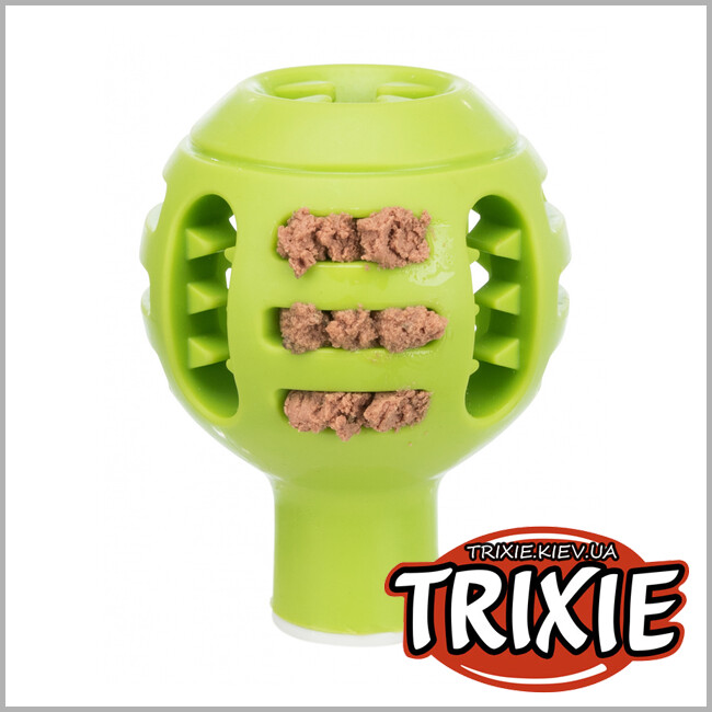 ТРИКСИ Украина - Игрушка-мяч д/лакомств Lickn-TRIXIE (8/12см × 13см)