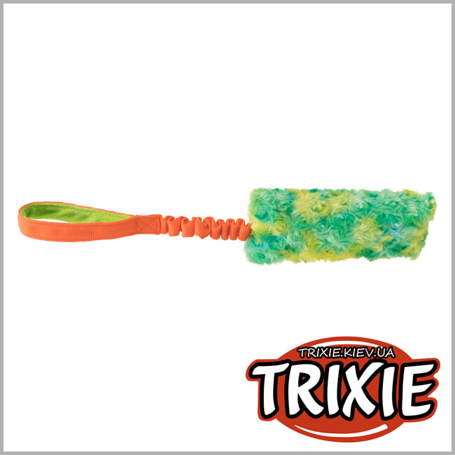 ТРІКСІ Україна - Іграшка з амортизатором для тренування TRIXIE Bungee Fun (з амортизатором 20см/47см)