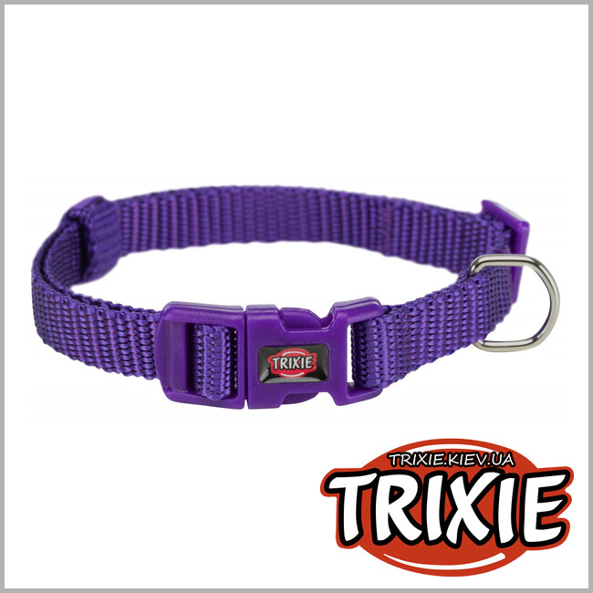 ТРИКСИ Украина - Ошейник Premium-TRIXIE (S: 25–40см/15мм, фиолет)