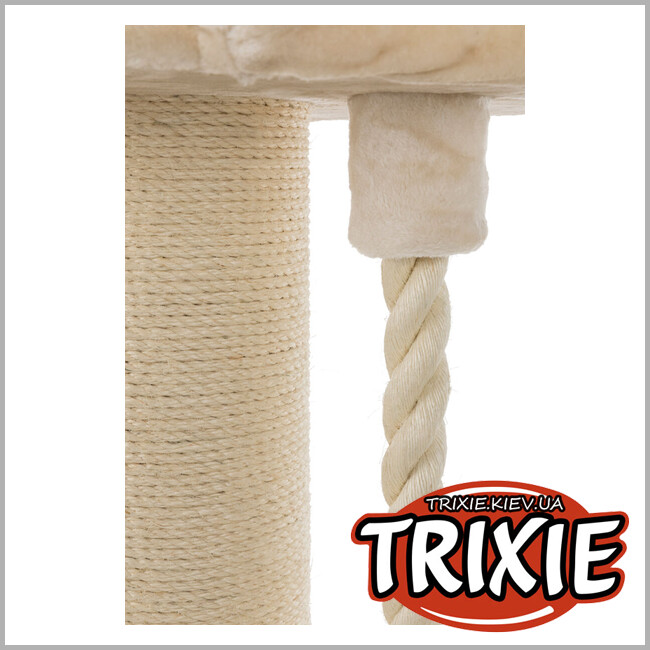ТРІКСІ Україна - Драпак з ліжаком для тварин Trixie 44677 XXL"Klara", 100м,крем