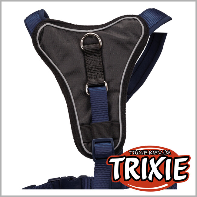 ТРІКСІ Україна - Y-шлей Premium TRIXIE (L-XL: 85-105см/25мм,індиго)