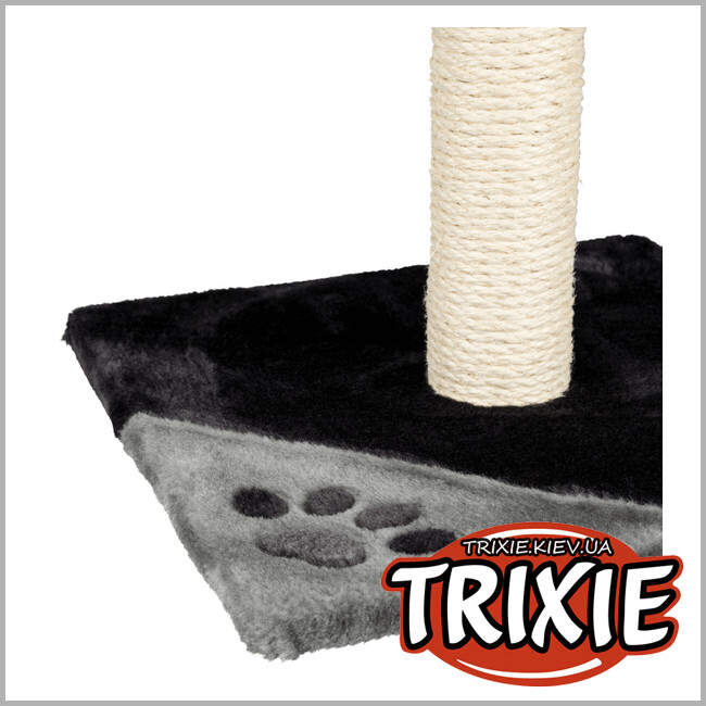 ТРІКСІ Україна - Junior драпак/будиночок Trixie 43712 "Tarifa ", 52см,сірий/чорний