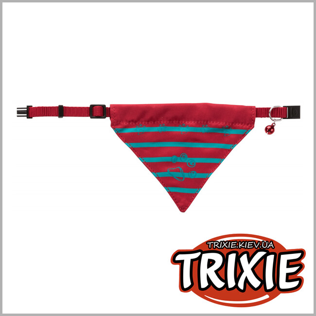ТРИКСИ Украина - Ошейник для кошки TRIXIE - с платочком (цвета разные)