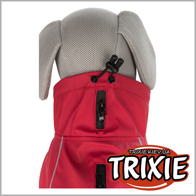 ТРИКСИ Украина - Попона-плащ для собак Trixie 680222 "Vimy", S: 35 см, красный