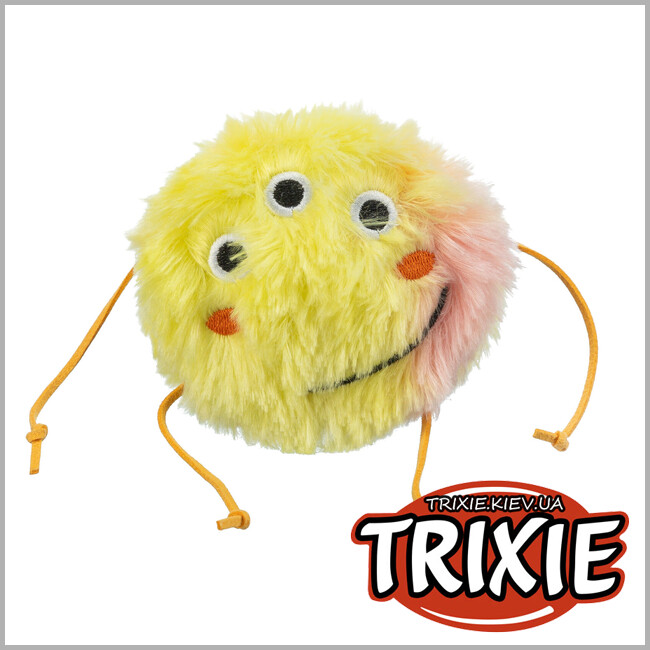 ТРІКСІ Україна - Монстр для собак Trixie 45688 (плюш), 10см, помаранч/жовтий