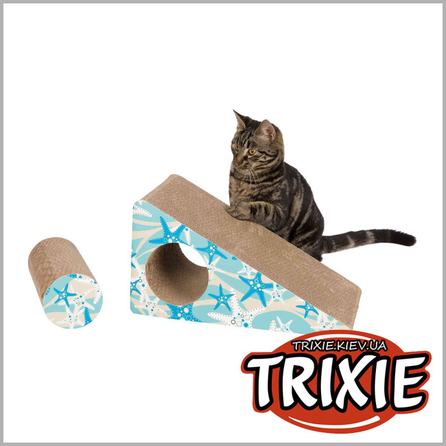 ТРИКСИ Украина - Драпак со съёмным роликом TRIXIE (44×23×21 см)