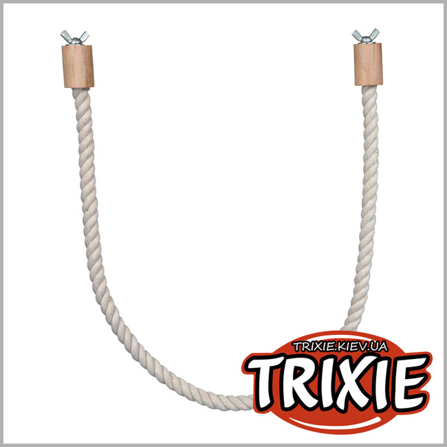 ТРИКСИ Украина - Канат-жердочка Trixie  для птиц (4 крепления ,60см/15мм)