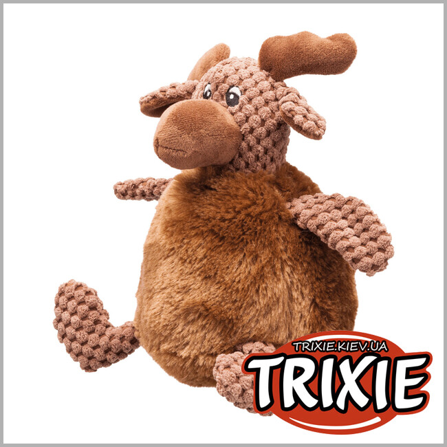ТРИКСИ Украина - Собачий игрушечный лось TRIXIE (полиэстер, 23 см)