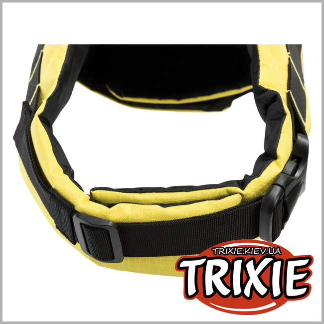 ТРИКСИ Украина - Спасательный жилет д/собак TRIXIE (М Окружность живота: 45-72 см  Длина спинки: 45 см)