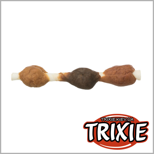 ТРИКСИ Украина - Шашлык Denta Fun-TRIXIE (курица/утка 12см*4шт / 80g)