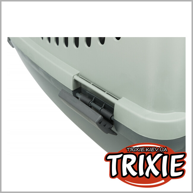 ТРИКСИ Украина - Be Eco переноска Capri 3-TRIXIE (S: 40х38х61см, антрацит/серо-зеленый)
