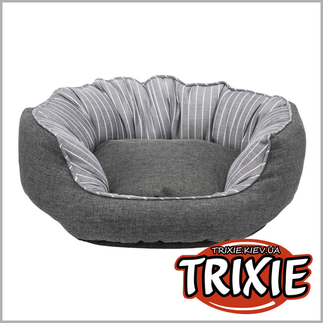 ТРИКСИ Украина - Мягкое место Finley - TRIXIE (50см, серый/белый)