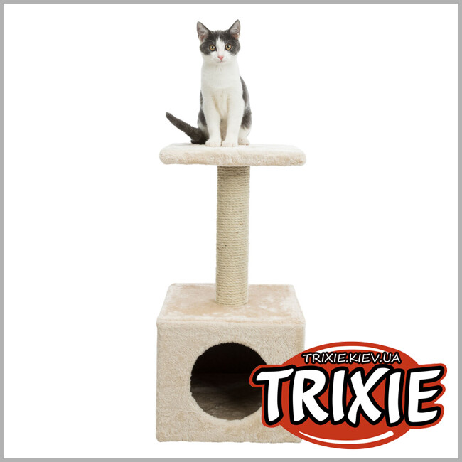 ТРІКСІ Україна - Junior Trixie 43351 драпак/будиночок "Zamora", 60 см, беж