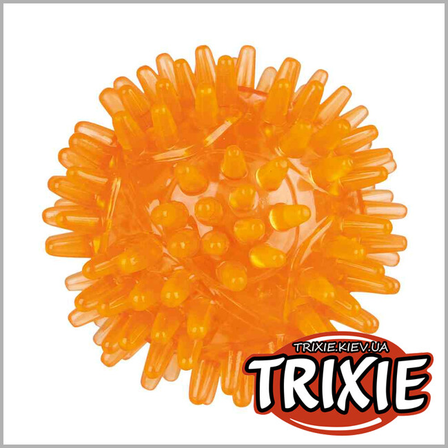 ТРИКСИ Украина - TRP светящийся мяч Trixie Flashing Hedgehog Ball (TRP светящийся 5см)