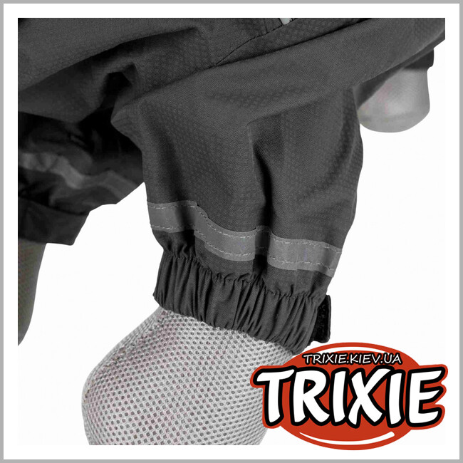 ТРИКСИ Украина - Дождевик-комбез TRIXIE - Vaasa (M: 50 см, серый)