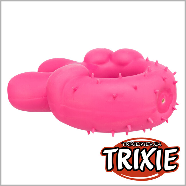 ТРИКСИ Украина - Игрушка-знак Trixie 35519 "Рука мира" (латекс), 14см
