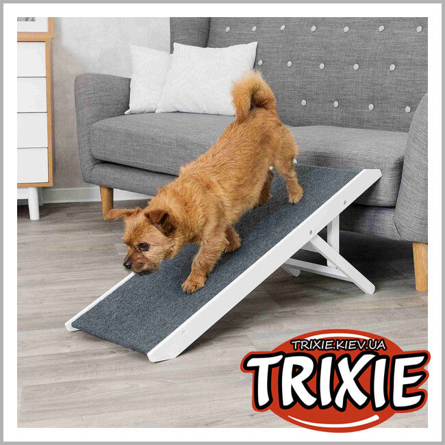 ТРИКСИ Украина - Пандус домашний TRIXIE (36 х 90 см,до 40 кг, белый)