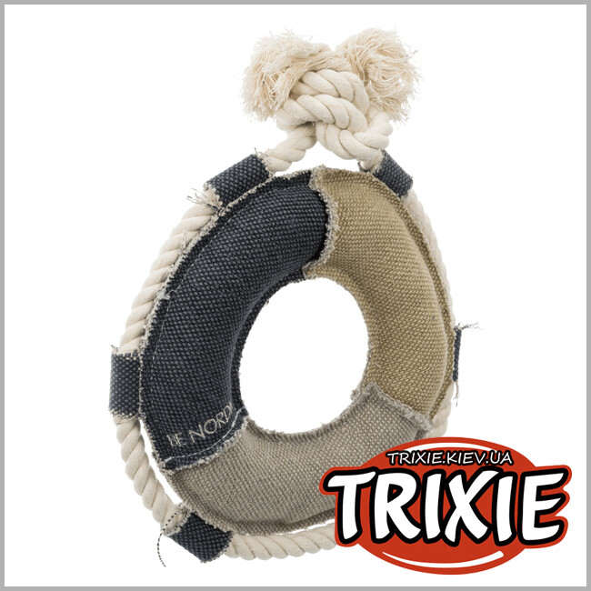 ТРИКСИ Украина - Игрушка BE NORDIC-TRIXIE спасательный круг (ткань, 30см)