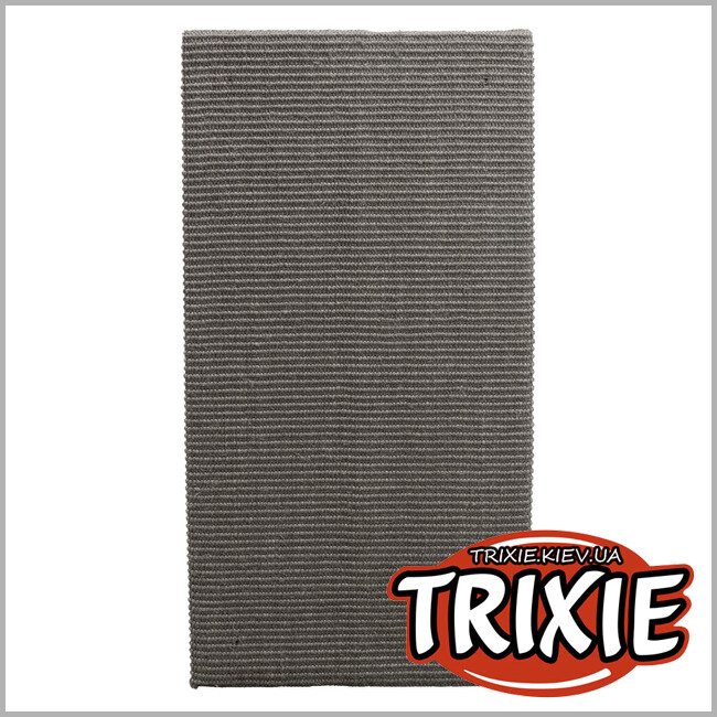 ТРІКСІ Україна - Кігтеточка-дошка XXL для стін та кутів кімнати TRIXIE (38 × 75 см, колір: сірий)