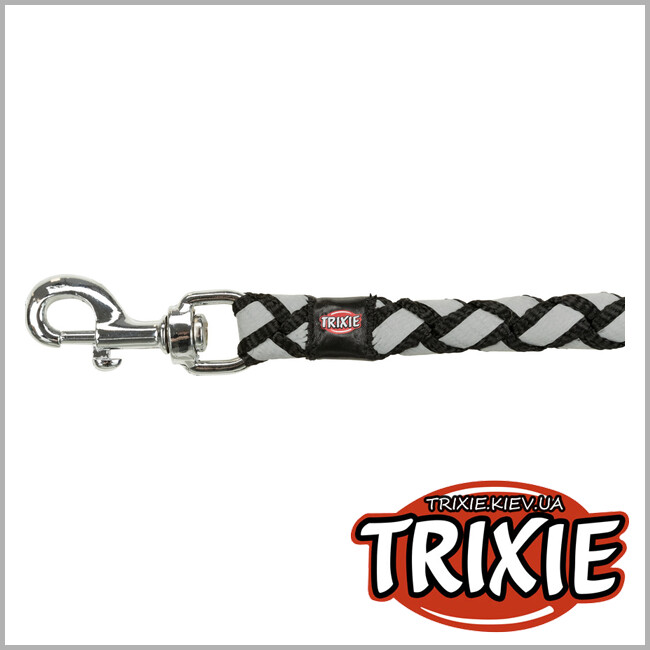 ТРІКСІ Україна - Повідець Cavo-TRIXIE світловідбиваюча (Розмір L–XL: 1.00м/18мм, чорний)