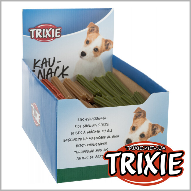 ТРІКСІ Україна - Рисові палички для собак TRIXIE (Розмір: 12см, Вага: 20гр)