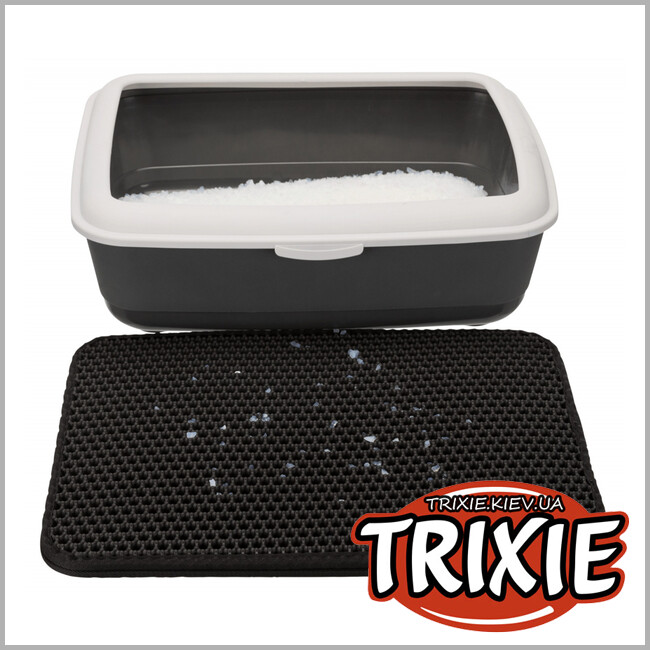 ТРИКСИ Украина - EVA коврик для кошачьего туалета Trixie Litter Tray Sieve-Mat (EVA каучук 35*45 см)