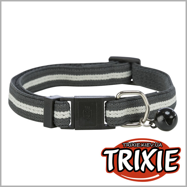 ТРИКСИ Украина - Ошейник Trixie 41551 для кошек, эластичный, с полоской