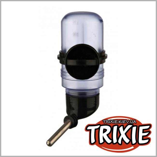 ТРИКСИ Украина - Поилка для грызунов Trixie Plastic Water Bottle (Обьем: 125мл)