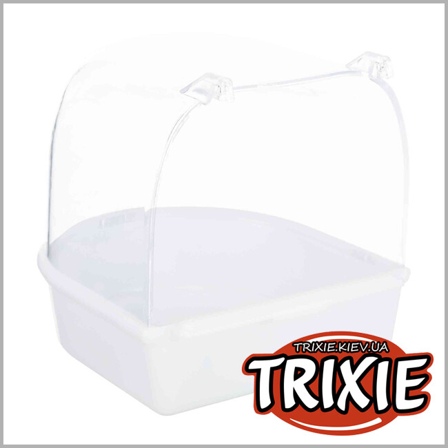 ТРИКСИ Украина - Купалка для птиц TRIXIE, полукруг (14 × 14 × 15 см)