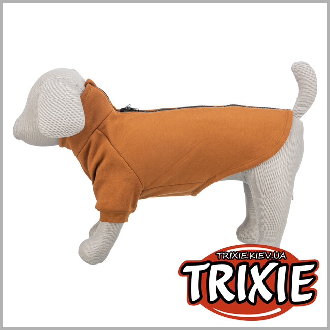 ТРИКСИ Украина - Свитшот для собак Trixie 680724 CityStyle "Amsterdam",S: 36см, ржавчина