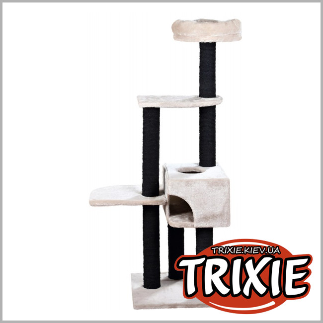 ТРИКСИ Украина - Домик дряпка для кота TRIXIE Nita (Высота 147см светло-серая)