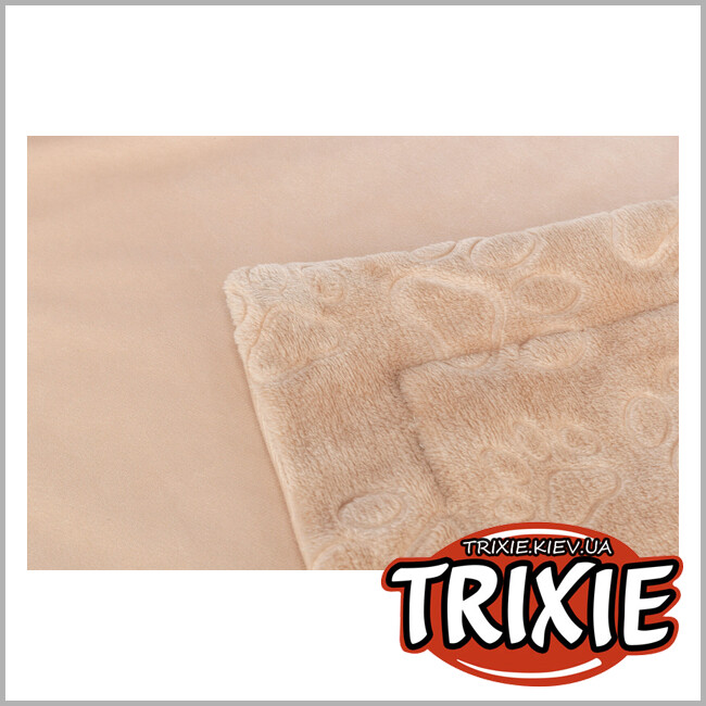 ТРИКСИ Украина - Одеяло для животных Trixie 376001 "Barry" (мягкий плюш), 100х75, беж