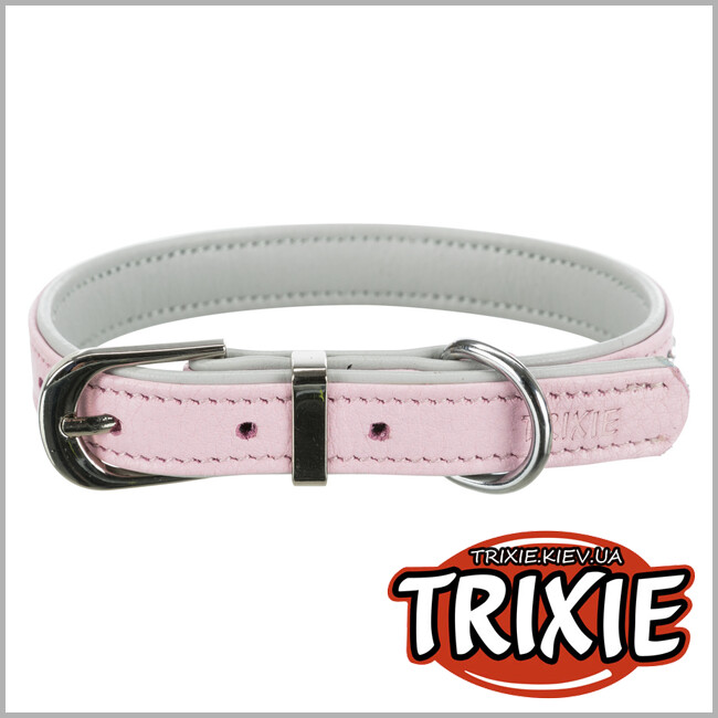 ТРИКСИ Украина - Ошейник Active Comfort-TRIXIE с камнями (XS–S: 20–24см/12мм, розовый)