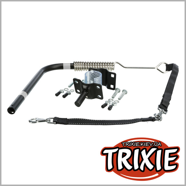 ТРИКСИ Украина - Набор для Trixie 1287 велопрогулок с животными, L-образная форма, S-M, черный
