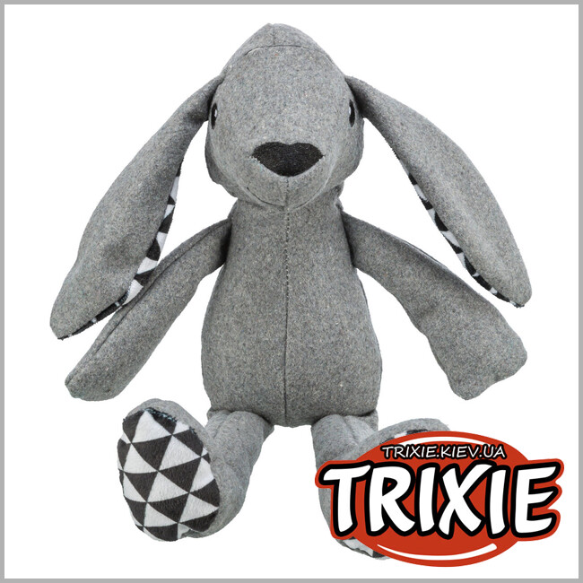 ТРИКСИ Украина - Игрушка для собак Trixie 36088 Кролик из ткани 39 см