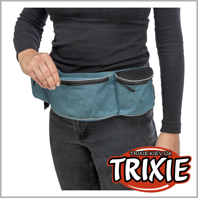 ТРИКСИ Украина - Сумка на пояс Trixie 32301 "Baggy Belt", ремень:62-125см