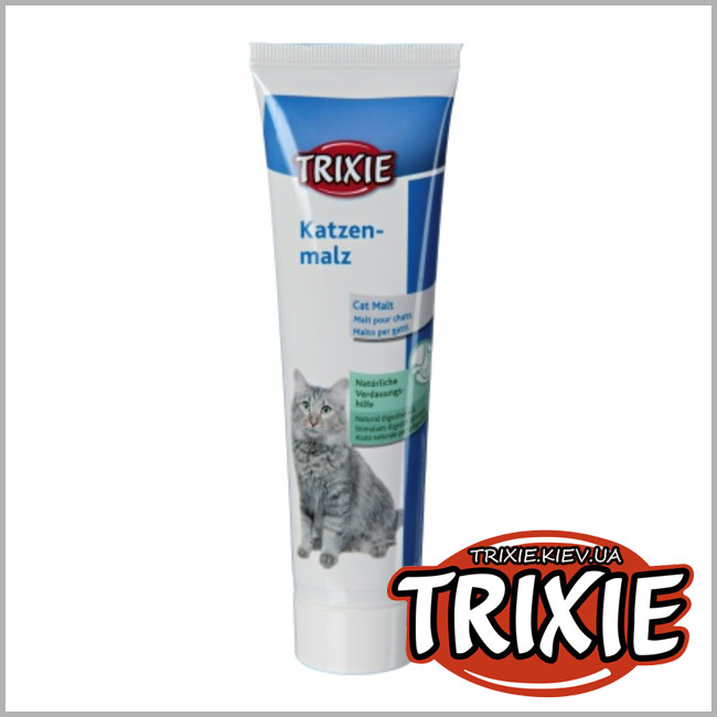 ТРИКСИ Украина - Витамины для пищеварения  Trixie Katzen Malz (солод 100гр)