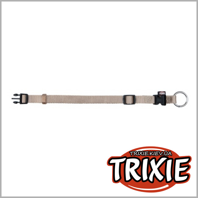 ТРИКСИ Украина - Ошейник для собак TRIXIE - Premium(Размер:30-45см/15мм, Цвет: беж)