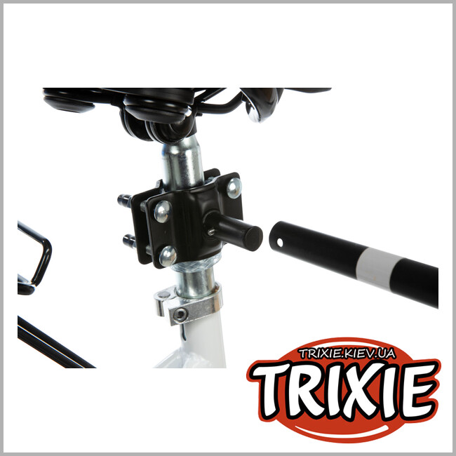 ТРИКСИ Украина - Набор для Trixie 1287 велопрогулок с животными, L-образная форма, S-M, черный