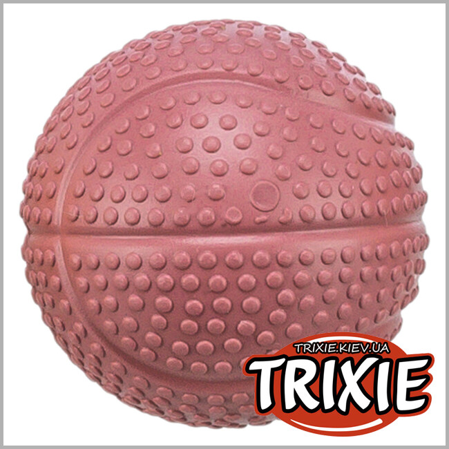 ТРИКСИ Украина - Мяч для собак Trixie 45555 (резина), 4.5см