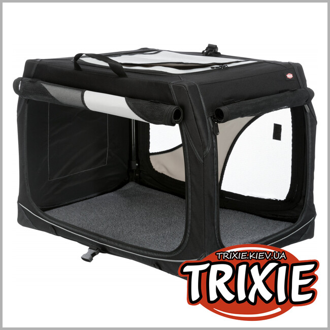ТРИКСИ Украина - Транспортировочный бокс для собак TRIXIE Vario 50 (металлический каркас 99*67*71/61см)