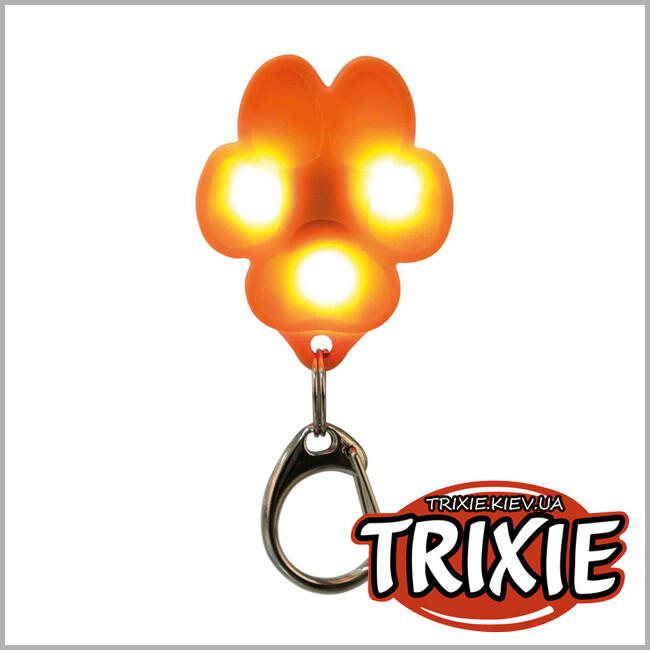 ТРИКСИ Украина - Брелок-фонарик Trixie 13449 USB для собак 3,5х4,3 см