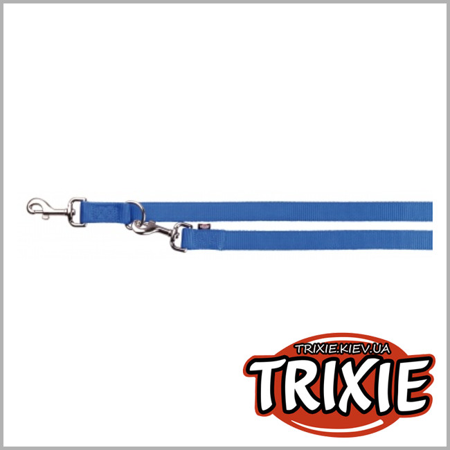 ТРИКСИ Украина - Поводок для собак TRIXIE - Premium (Размер:2м/25мм, Цвет:голубой,нейлон )