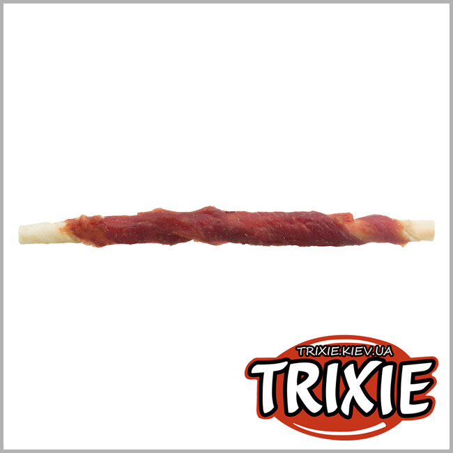 ТРИКСИ Украина - Палочка для чистки зубов Trixie DentaFun Duck Chewing Rolls (утка 12см *10 шт / 80g)