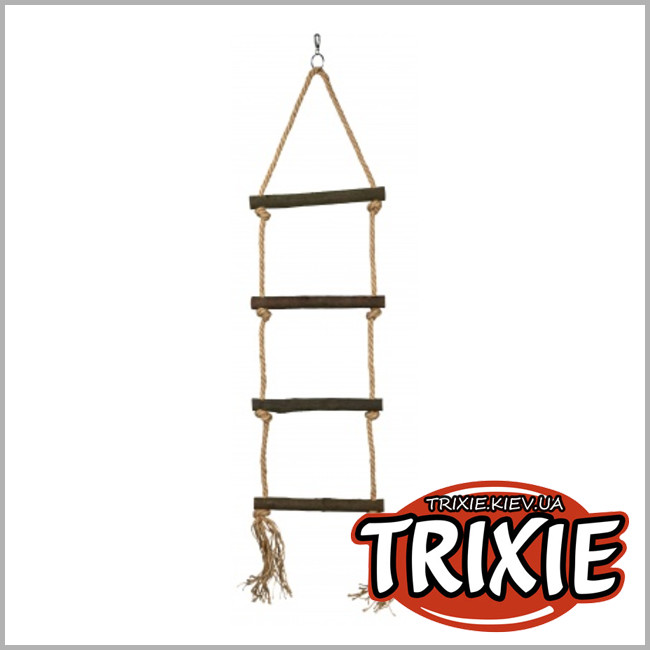 ТРІКСІ Україна - Мотузкові сходи для птахів TRIXIE (Розмір: 85см)