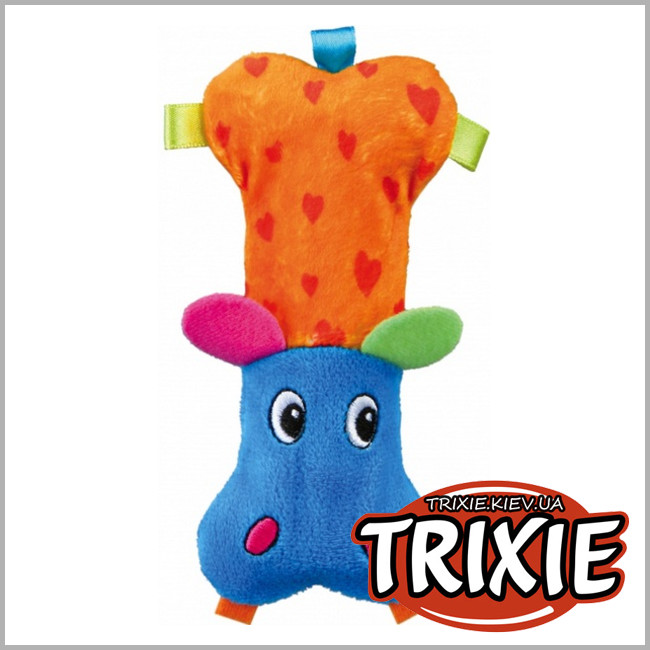 ТРИКСИ Украина - Игрушка-гиппопотам для собак TRIXIE