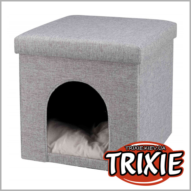 ТРИКСИ Украина - Мягкое место Trixie Alois Cave (38*38*40cm серый)