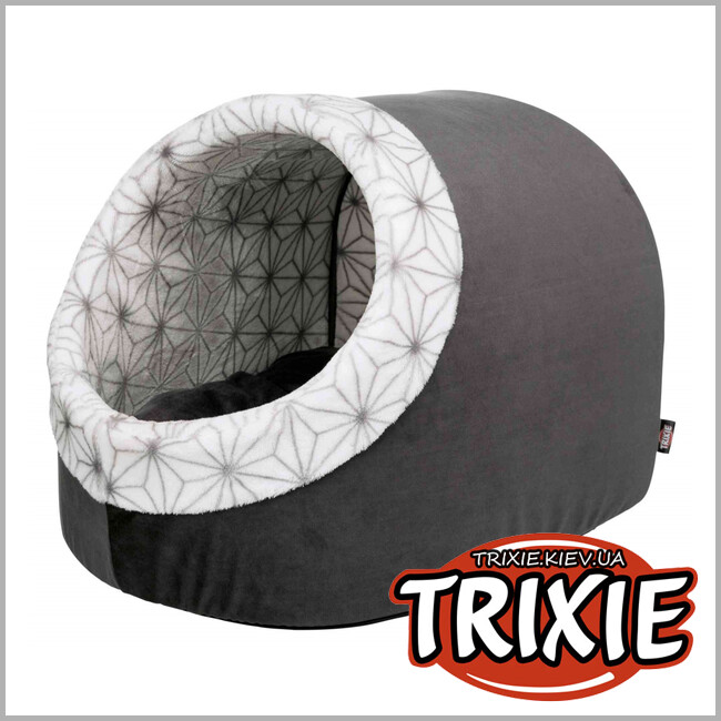 ТРІКСІ Україна - М'яке місце Diamond-TRIXIE (35х26х40см, антрацит/білий)
