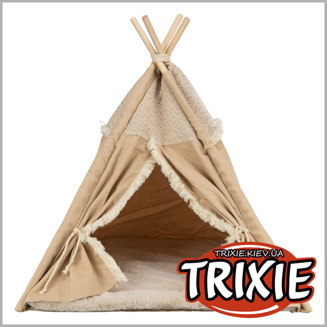 ТРИКСИ Украина - Лежак для собак TRIXIE Tipi Boho (Размер: 55х65x55см)