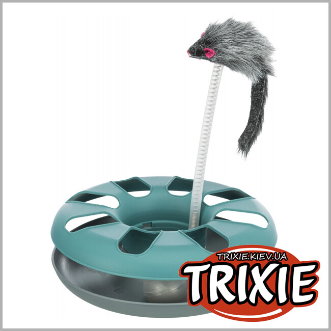 ТРИКСИ Украина - Игрушка трек с мышкой   Trixie Crazy Circle (24*29cm)